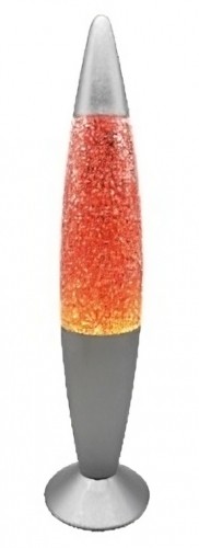 Besk Dekoratīva lavas galda lampa, 5W, sarkana image 1