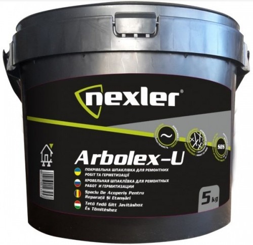 Nexler Špaktele 5kg Arbolex-U jumta remontam,blīvēšanai image 1