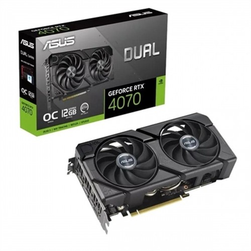 Графическая карта Asus Dual GeForce RTX 4070 EVO OC Edition GEFORCE RTX 4070 12 GB GDDR6 image 1