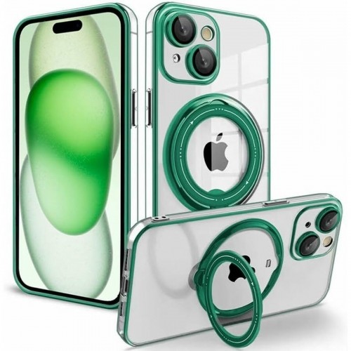 Pārvietojams Pārsegs Cool iPhone 15 Plus Zaļš Apple image 1