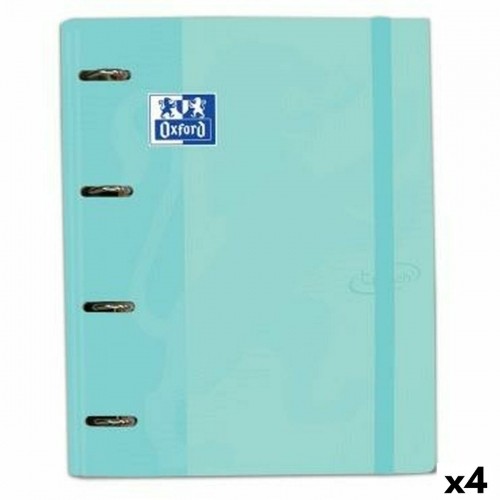Ring binder Oxford Touch Green A4+ (4 Units) image 1