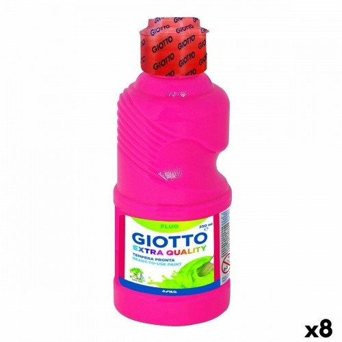 tempera Giotto Fluo Rozā 250 ml (8 gb.) image 1