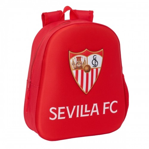 Sevilla FÚtbol Club Детский рюкзак 3D Sevilla Fútbol Club Красный 27 x 33 x 10 cm image 1