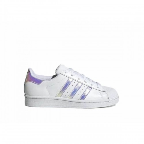 Sports Trainers for Women Adidas SUPERSTAR J FV3139 White image 1