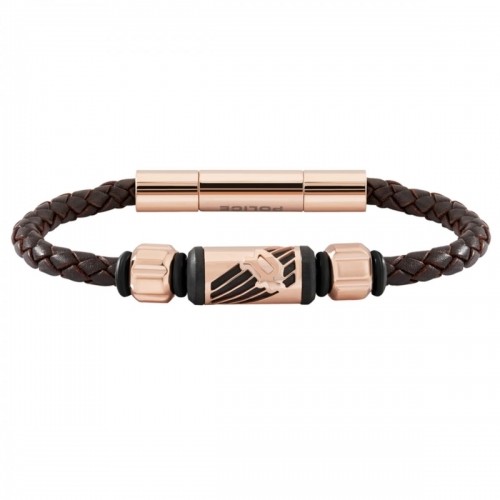 Men's Bracelet Police PJ26466BLC.03A Leather 19 cm image 1