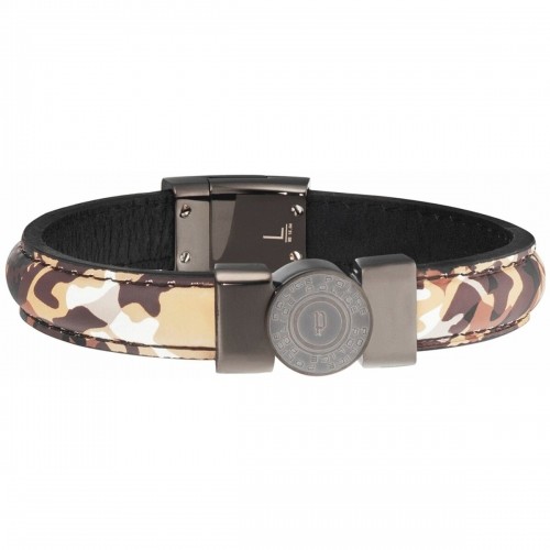 Men's Bracelet Police PJ25556BLU.02-L Leather 21 cm image 1