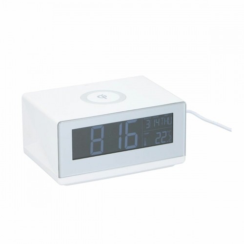 Часы-будильник с беспроводным зарядным Grundig Белый image 1