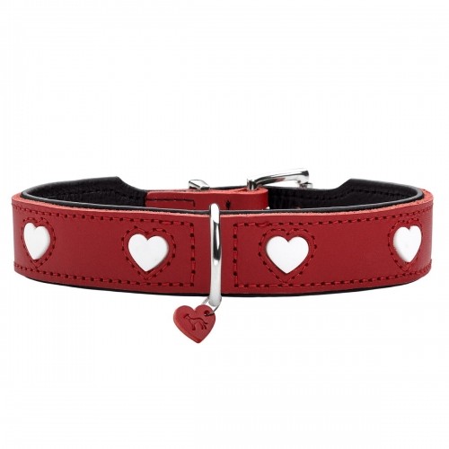 Dog collar Hunter Love M/L 47-54 cm Red image 1