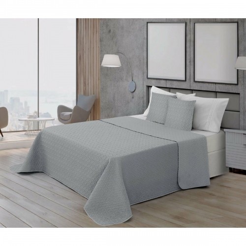 Bedspread (quilt) Decolores Liso Silver 190 x 3 x 270 cm image 1