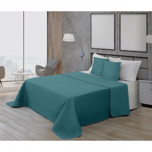 Bedspread (quilt) Decolores Liso Petroleum green 190 x 3 x 270 cm image 1