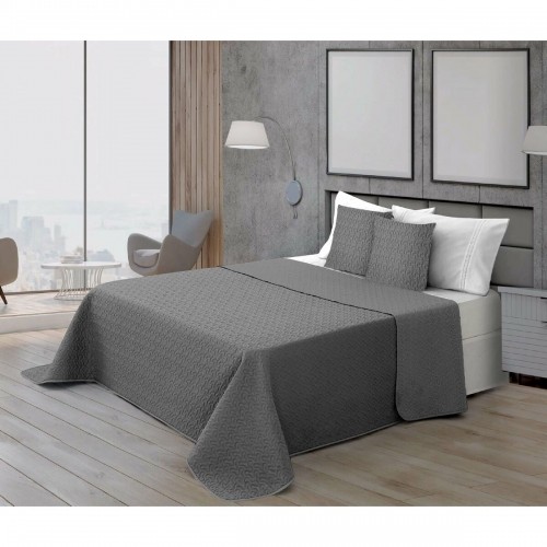 Bedspread (quilt) Decolores Liso Steel 250 x 3 x 270 cm image 1