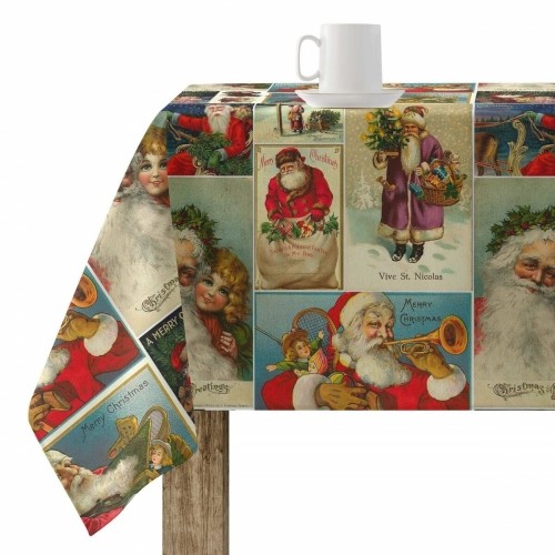 Stain-proof resined tablecloth Belum Vintage Christmas 250 x 140 cm image 1
