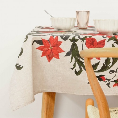 Stain-proof resined tablecloth Belum Christmas Symetric 200 x 140 cm image 1