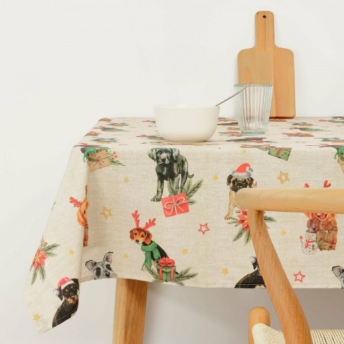 Stain-proof resined tablecloth Belum Christmas 300 x 140 cm image 1