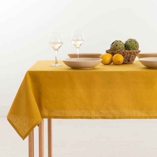 Tablecloth Belum 300 x 150 cm Mustard image 1