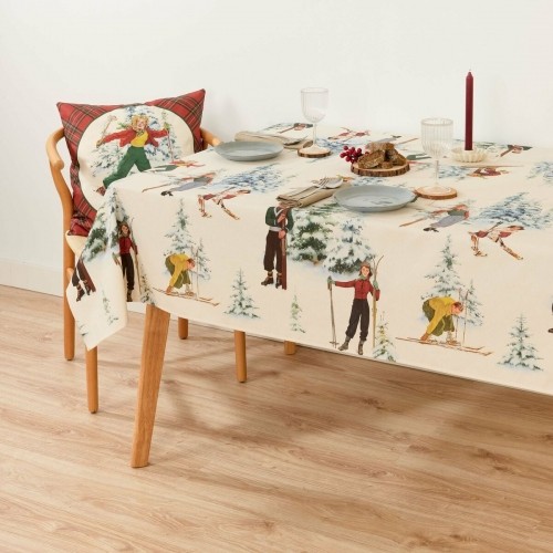 Stain-proof tablecloth Belum Christmas Sky Multicolour 200 x 155 cm image 1