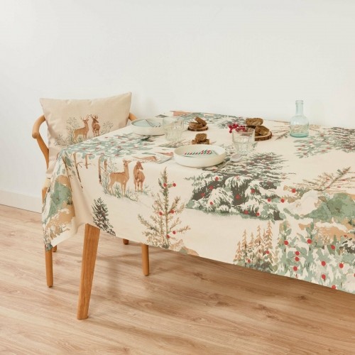 Stain-proof tablecloth Belum Christmas Deer 200 x 155 cm image 1