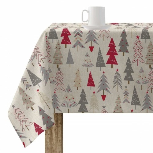 Stain-proof resined tablecloth Belum Merry Christmas 200 x 180 cm image 1