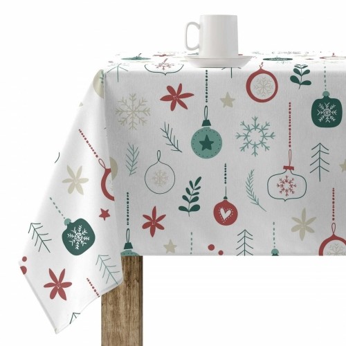 Stain-proof resined tablecloth Belum Merry Christmas 100 x 140 cm image 1