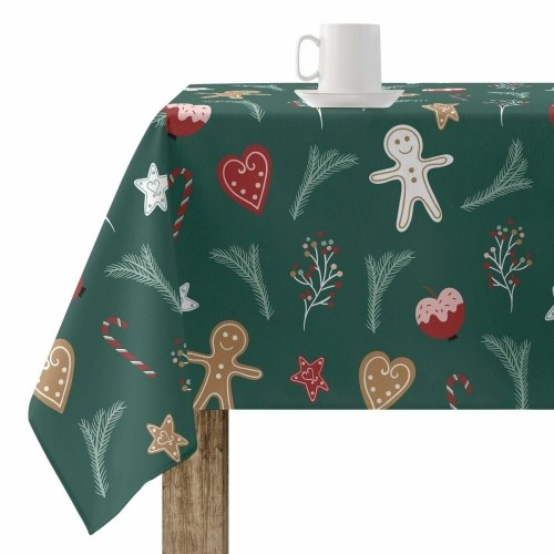 Stain-proof resined tablecloth Belum Merry Christmas 300 x 140 cm image 1