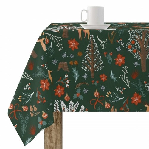 Stain-proof resined tablecloth Belum Merry Christmas 300 x 140 cm image 1