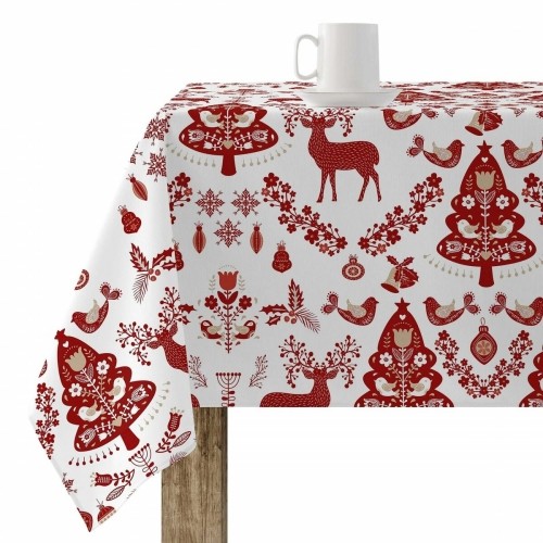 Stain-proof resined tablecloth Belum Merry Christmas 300 x 140 cm image 1