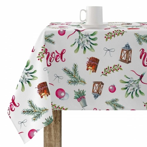 Stain-proof resined tablecloth Belum Merry Christmas 100 x 140 cm image 1