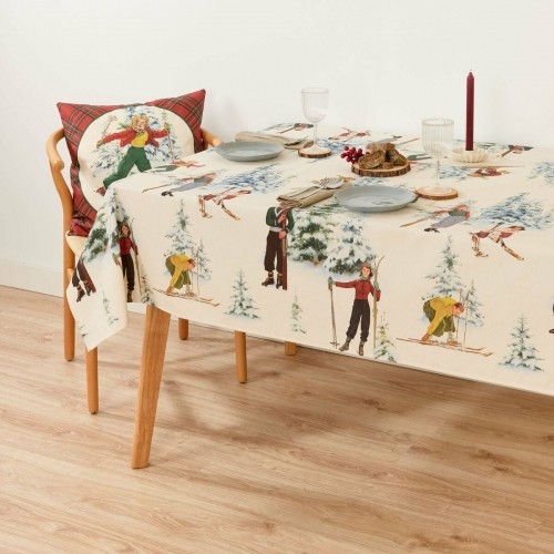 Stain-proof tablecloth Belum Christmas Sky Multicolour 240 x 155 cm image 1