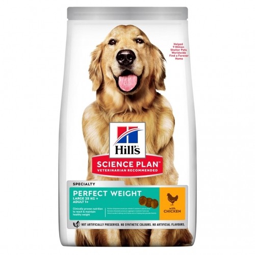 HILL'S Science Plan Canine Adult Perfect Weight Large Breed Chicken - dry dog food - 12 kg image 1