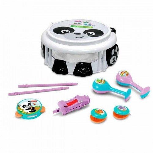 Set of toy musical instruments Reig Plastic Panda bear 9 Pieces image 1