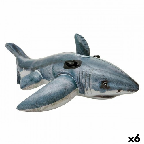 Inflatable pool figure Intex Shark 173 x 5,6 x 10,7 cm (6 Units) image 1