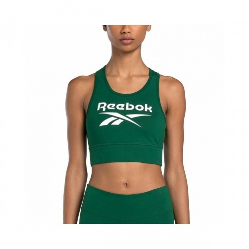 Sports Bra Reebok IDENTITY SMAL 100076020  Green image 1