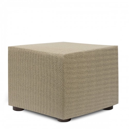 Pouffe cover Eysa JAZ Beige 65 x 65 x 65 cm image 1