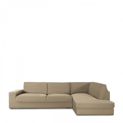 Sofa Cover Eysa JAZ Beige 110 x 120 x 500 cm image 1