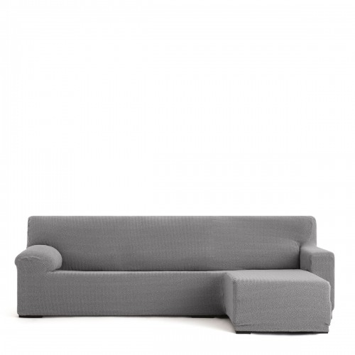 Right short arm chaise longue cover Eysa JAZ Grey 120 x 120 x 360 cm image 1