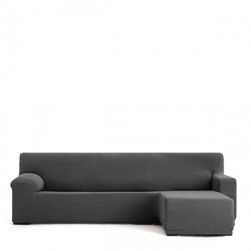 Right short arm chaise longue cover Eysa JAZ Dark grey 120 x 120 x 360 cm image 1