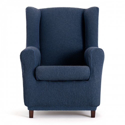 Armchair slipcovers Eysa TROYA Blue 80 x 100 x 90 cm image 1