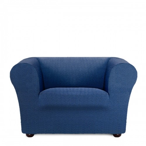 Чехол для стула Eysa PREMIUM JAZ Синий 110 x 100 x 130 cm image 1