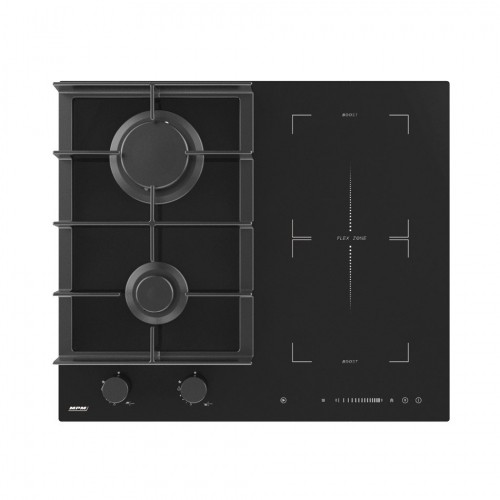 MPM-60-IMG-22 - Gas-induction cooktop, black image 1