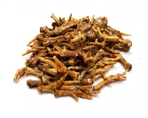 LUCZE Dried chicken feet - chew for dog - 50 pcs. image 1