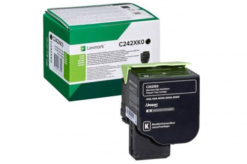 Original Toner Black Lexmark C2425 (C242XK0) image 1