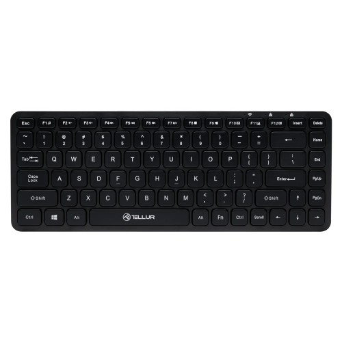 Tellur Mini Wireless Keyboard Black image 1