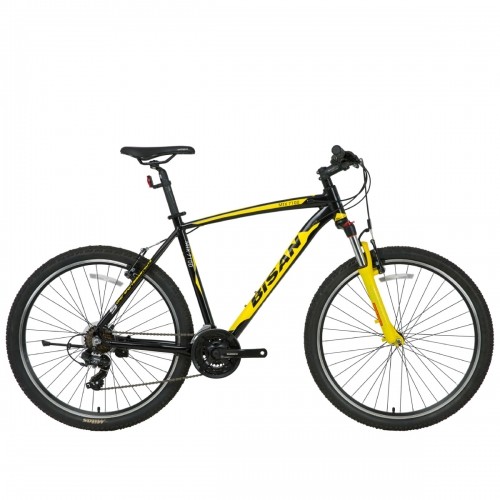 Kalnu velosipēds Bisan 29 MTX7100 (PR10010452) melns/dzeltens (17) image 1