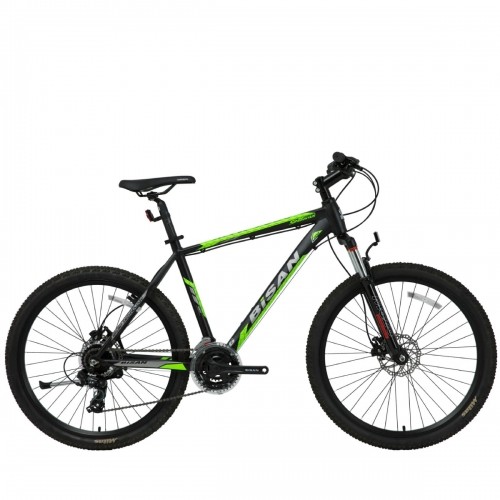 Kalnu velosipēds Bisan 29 MTX7050 HD (PR10010451) melns/zaļš (19) image 1
