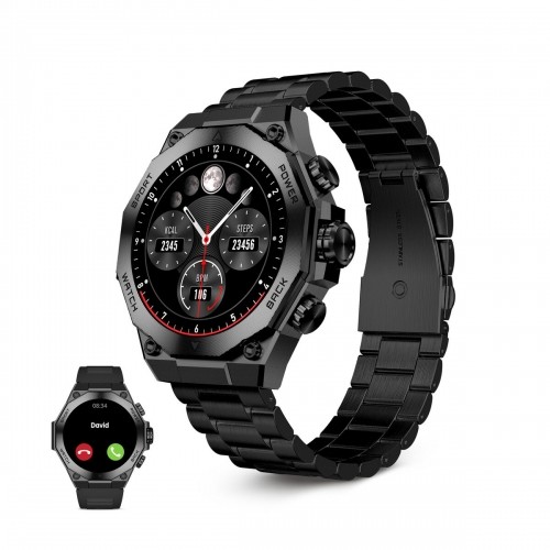 Smartwatch KSIX Black image 1