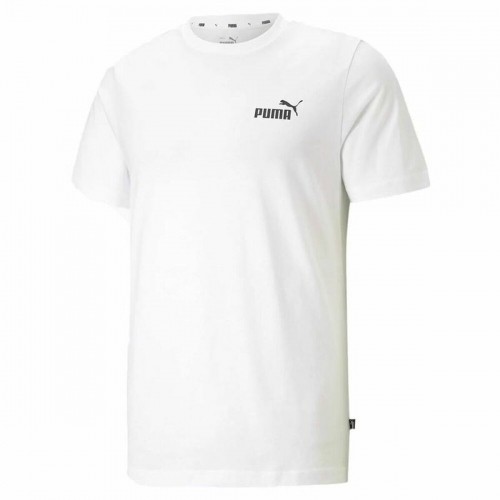 Vīriešu Krekls ar Īsām Piedurknēm Puma Balts image 1