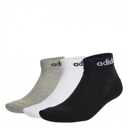 Sports Socks Adidas 3P IC1304  Grey image 1