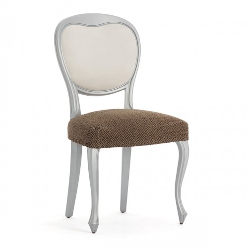 Chair Cover Eysa JAZ Brown 50 x 5 x 50 cm 2 Units image 1