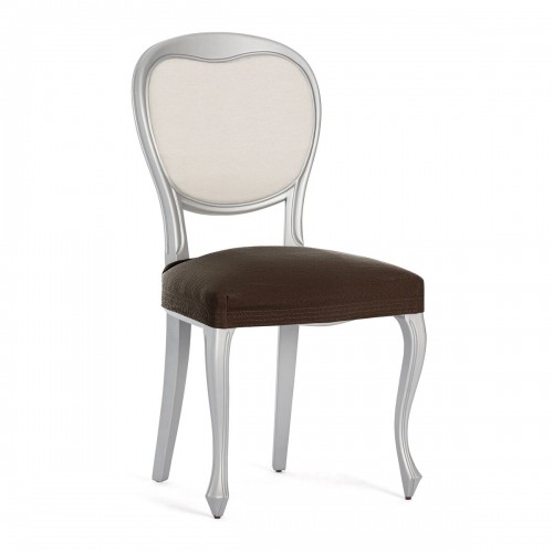 Chair Cover Eysa BRONX Brown 50 x 5 x 50 cm 2 Units image 1