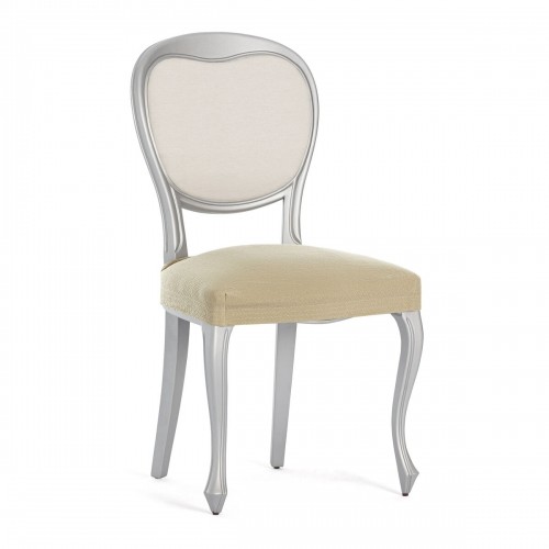 Chair Cover Eysa BRONX Beige 50 x 5 x 50 cm 2 Units image 1